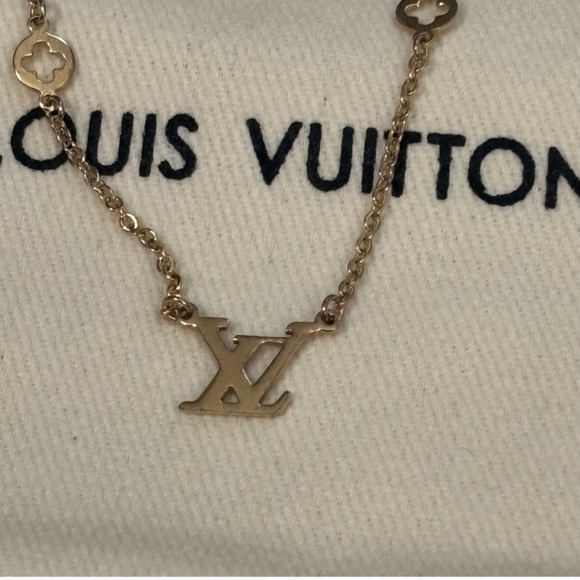 Louis Vuitton 14k Gold Necklace - Picture 5 of 6